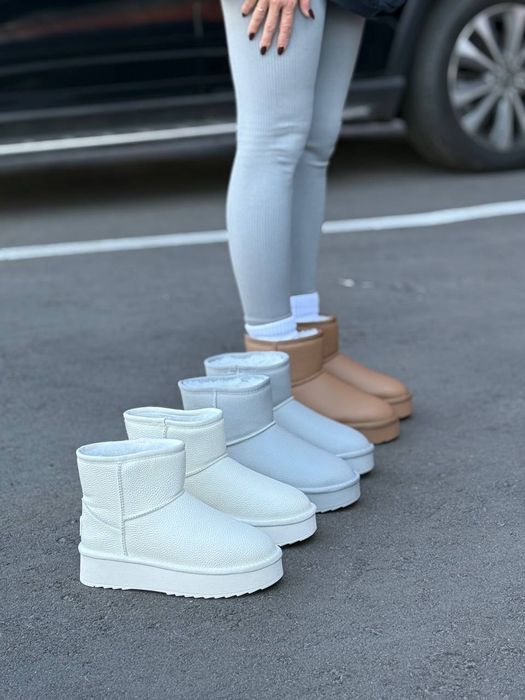 Жіночі уггі тепленькі шкіра