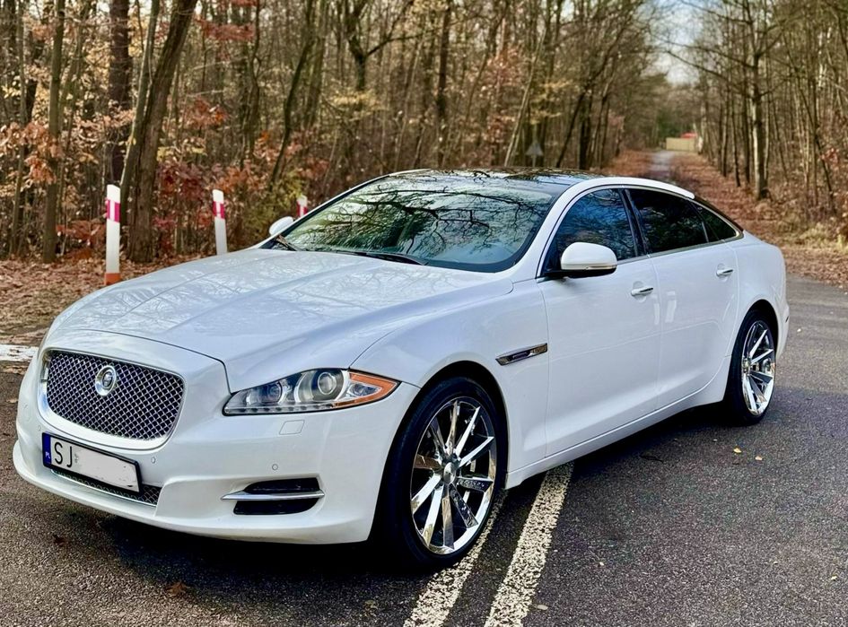 Jaguar XJL 5.0 V8 Supercharged!Biała !Bowers&Wilkins!Panorama!Zamiana!