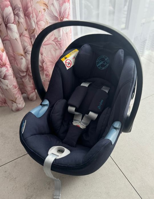 Komplet wózek Kinderkratf Nea 2w1 szary + nosidełko Cybex
