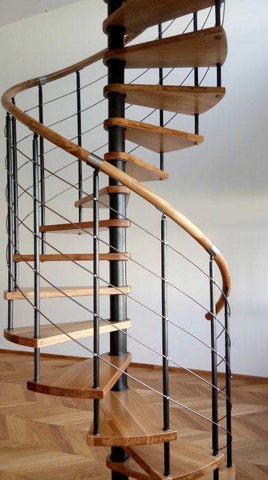 Schody Spiralne Kręcone DUDA Model Venecja 04 S 110 cm