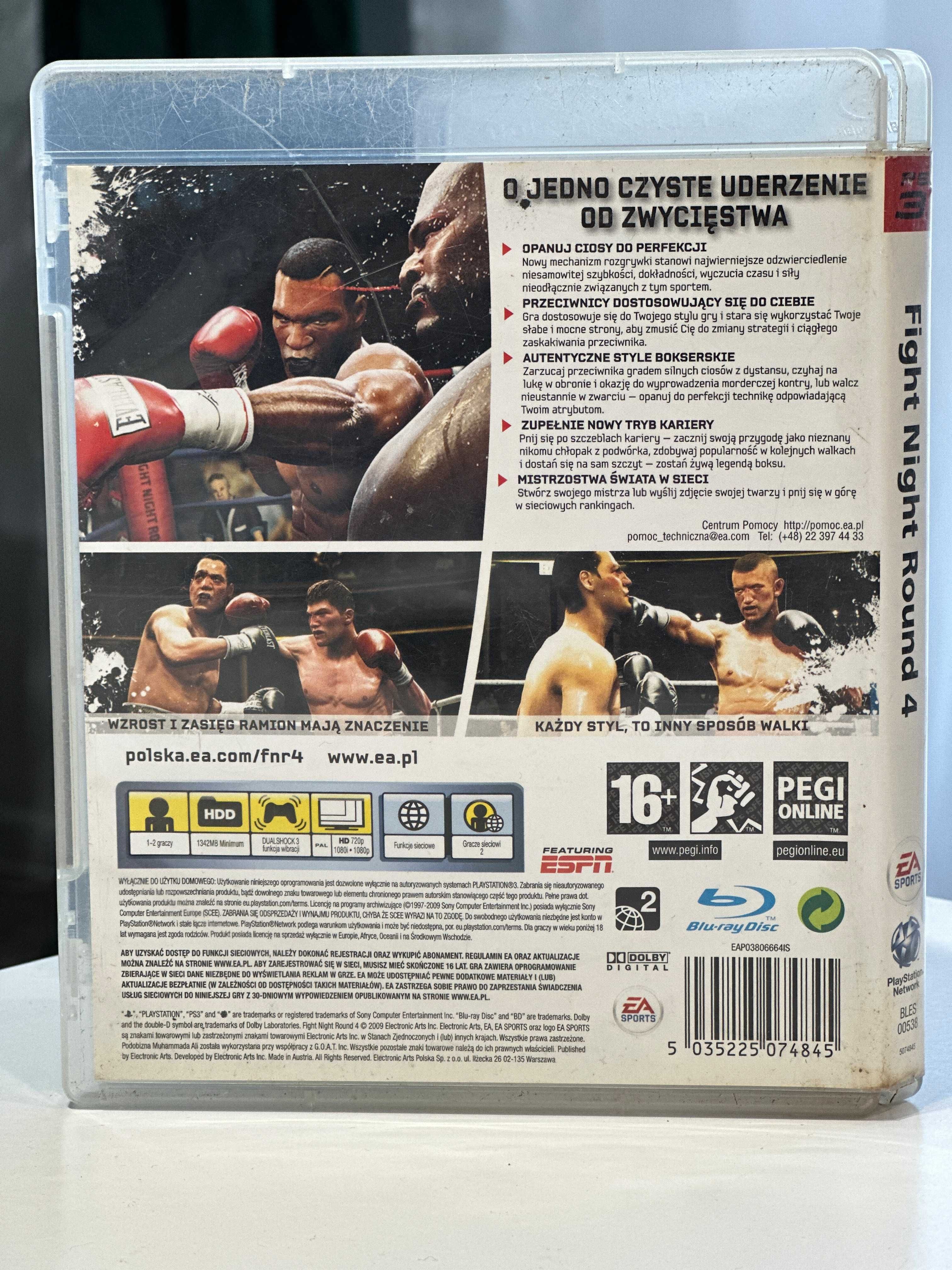 Gra PS3 Wydanie PL Fight Night 4 PlayStation 3