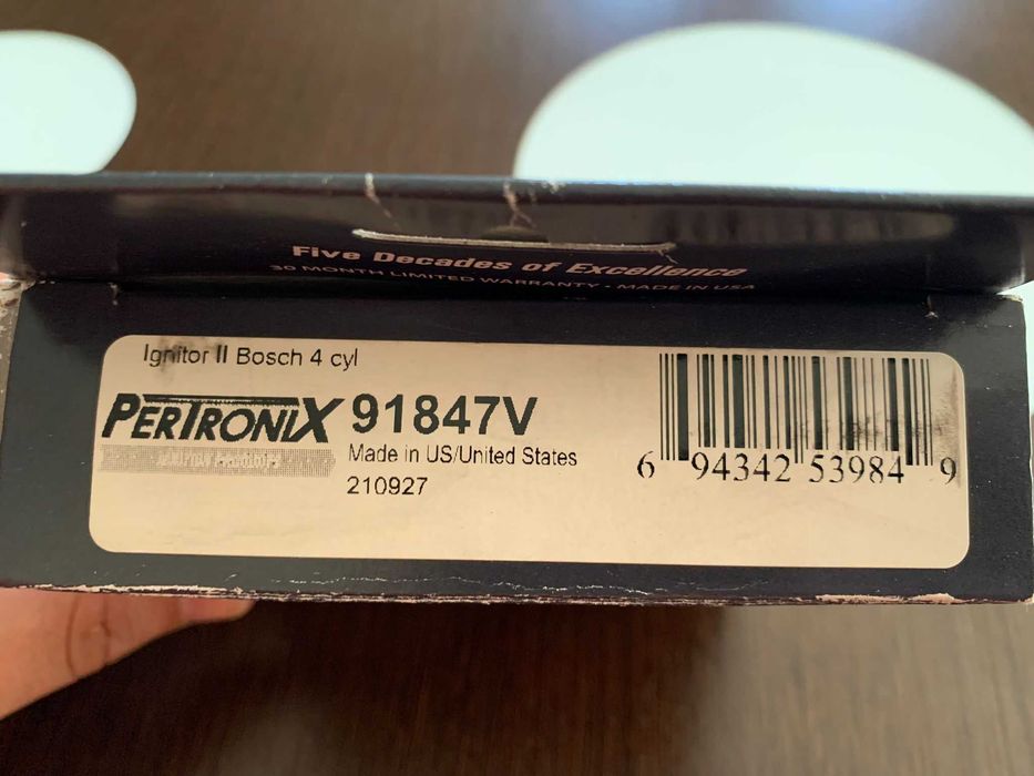 Pertronix 91847V Ignitor II - "Platinado carocha"