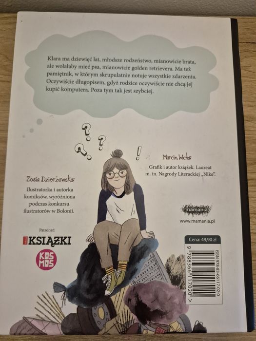 Wielka księga Klary, książka dla dziewczyni, na prezent