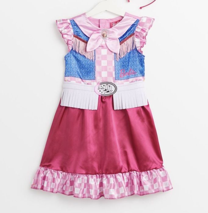 Сукня карнавальна святкова barbie , барбі , ковбойка