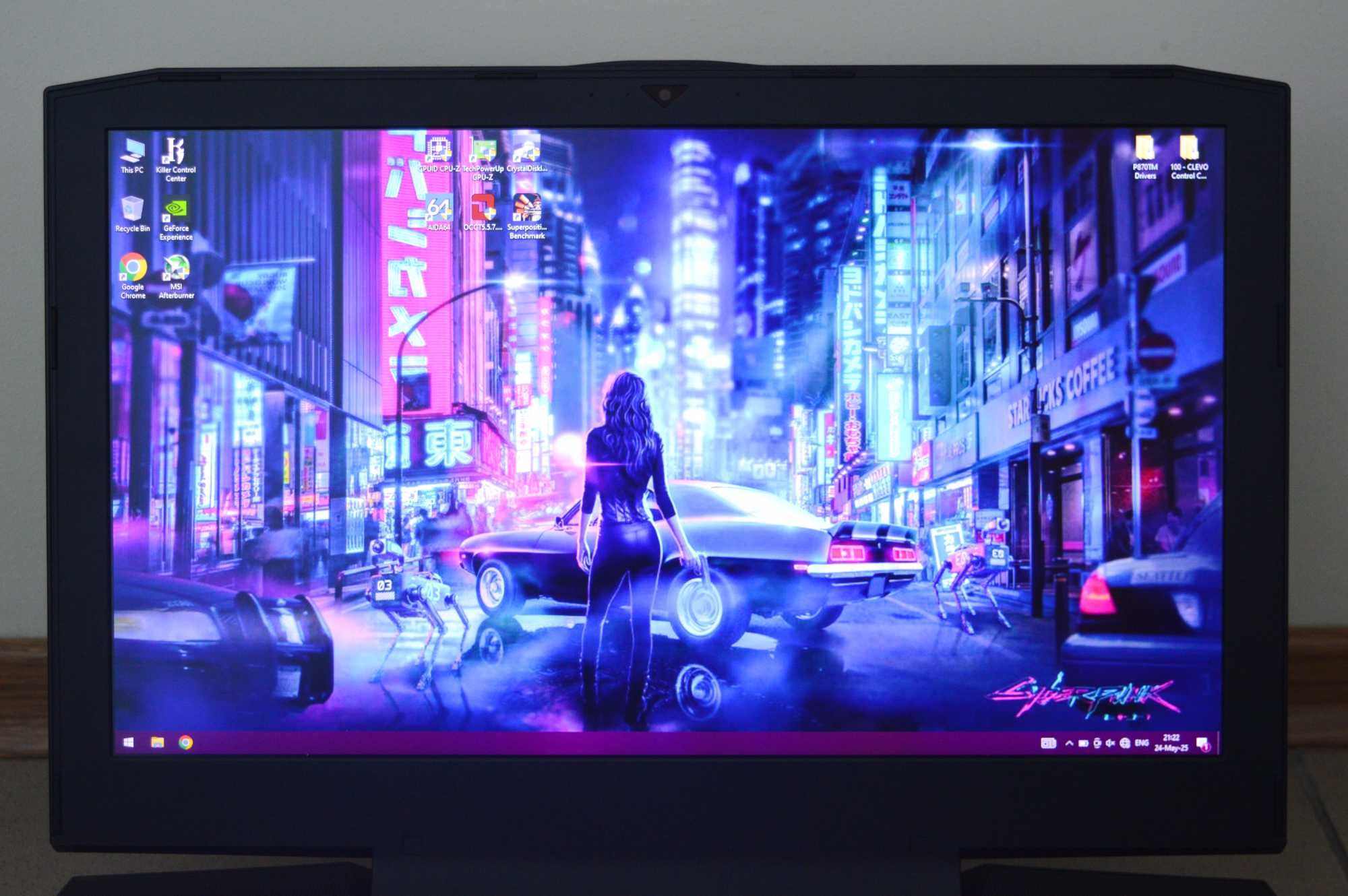 Ноутбук Clevo P870TM-G /i7 8700/GTX 1080/32GB RAM/250GB SSD/FHD 144HZ