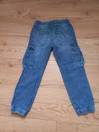 Spodnie jeans chłopięce roz 122
