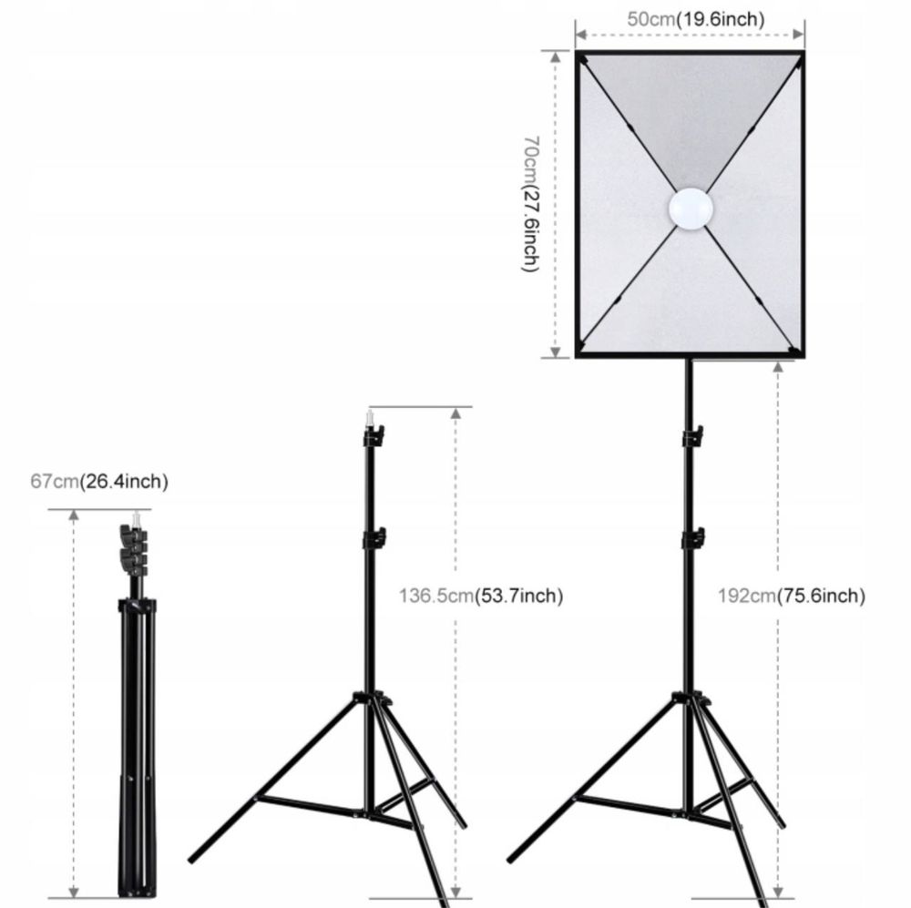 Lampy Studyjne Puluz SoftBox