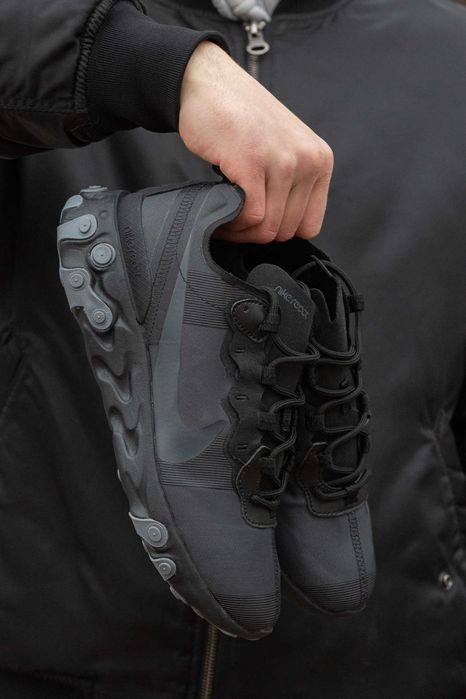 Мужские кроссовки Nike React Vision Black Light. Размеры 40-45