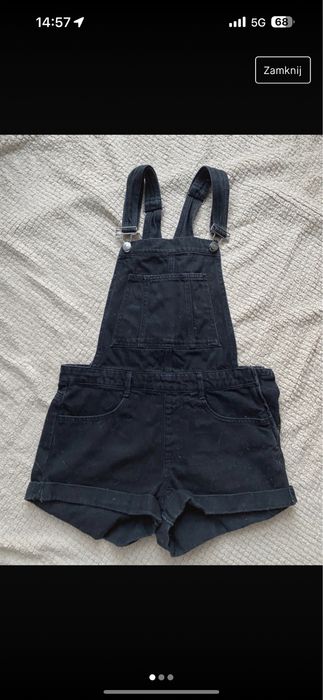 Ogrodniczki jeansowe