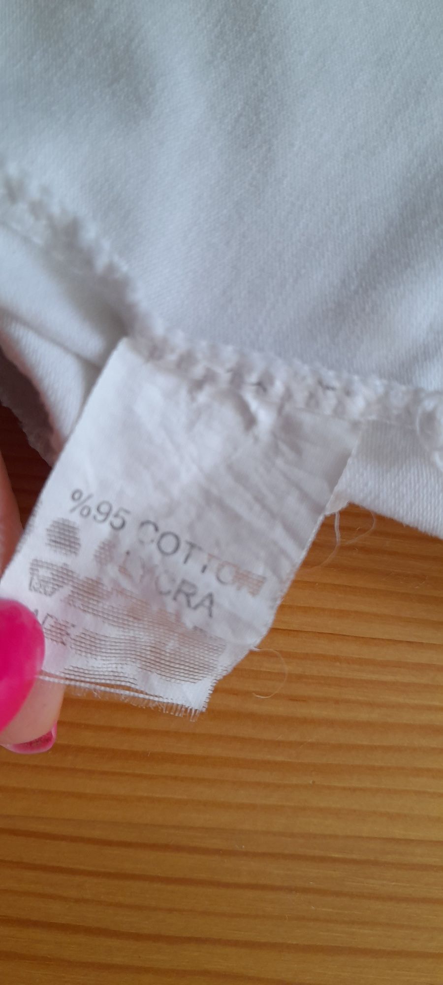 Biała bluzka S/M 95% cotton