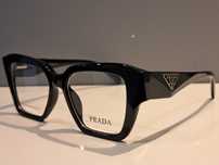 **PRADA nowe damskie oprawki okulary zerówki czarne logo