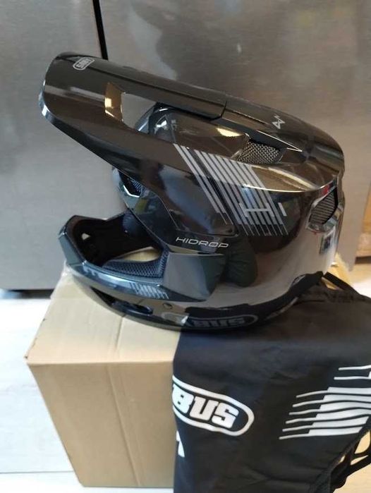 ABUS HiDrop kask Rowerowy certyfikatem ASTM skorupa ABS Roz L 59-60 cm