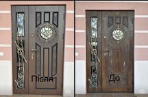 Реставрація вхідних дверей