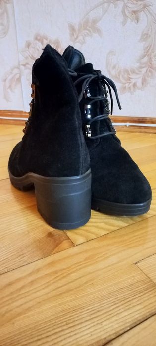 ботінки замша демісізон