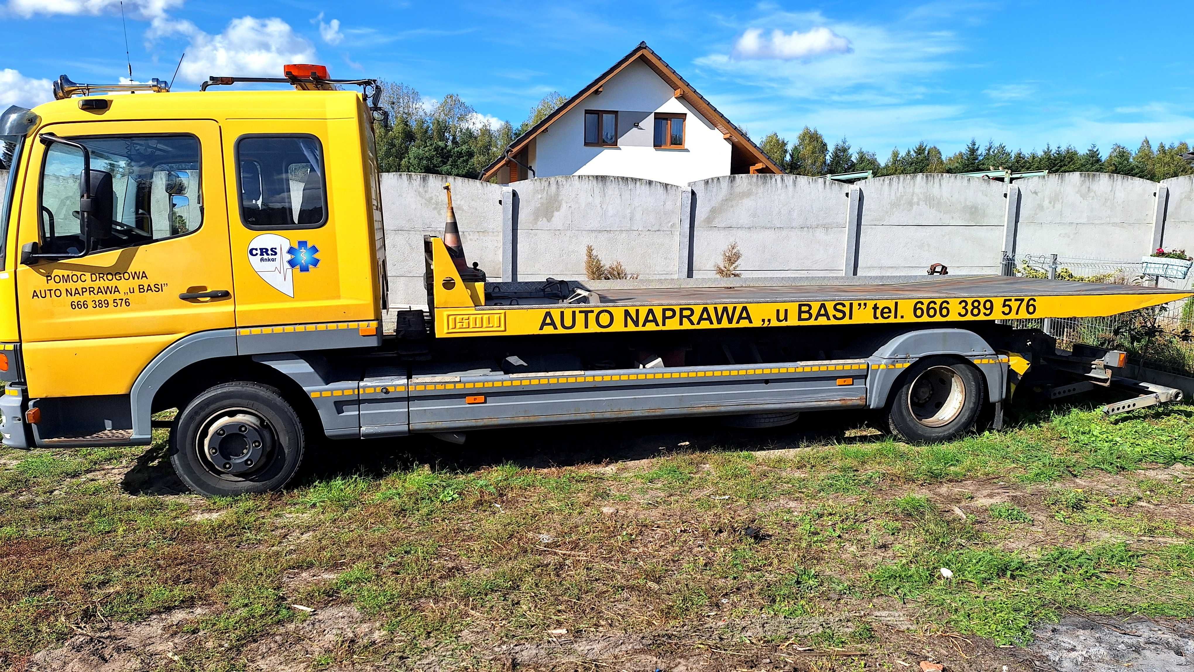 Mercedes atego pomoc drogowa auto specjalne