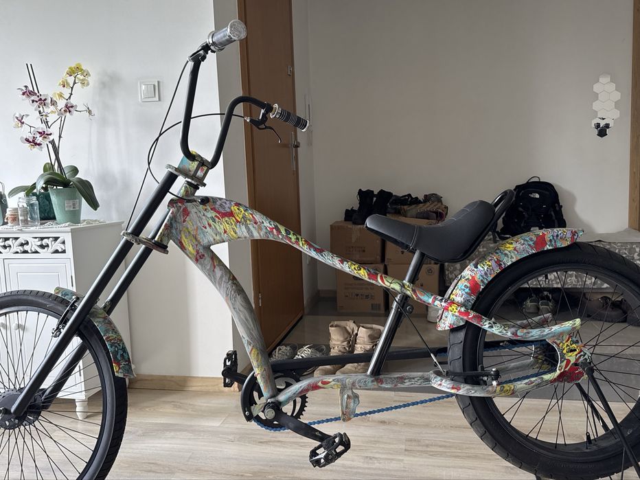 Rower Custom Chopper/Cruiser z hydrografiką