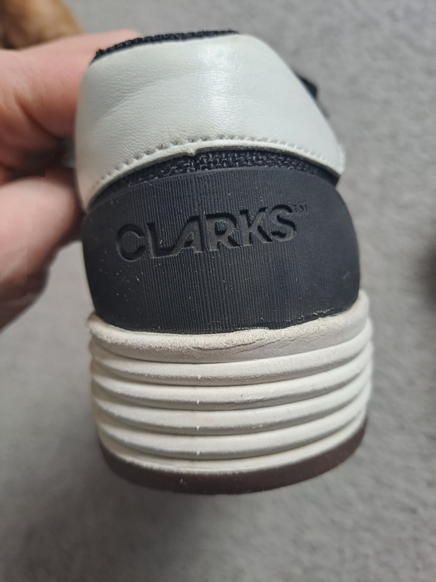 Buty, półbuty zamsz CLARKS