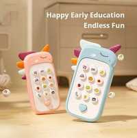 Zabawka dla dzieci telefon z dźwiękiem muzyka zabawka edukacyjna