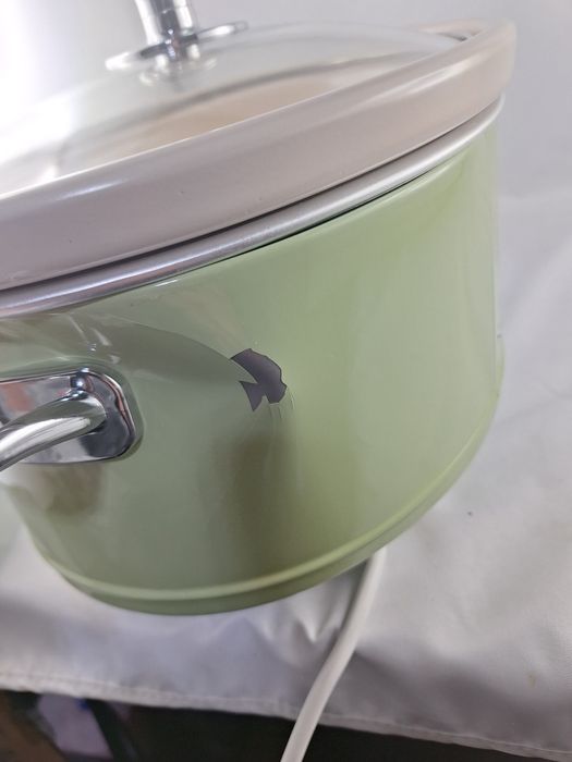 SWAN Retro Wolnowar 3,5L Zielony ceramiczny