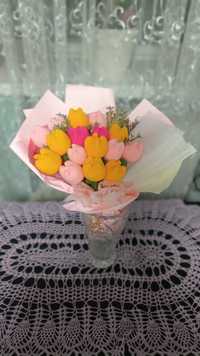 Букет цветы тюльпан квіти тюльпани