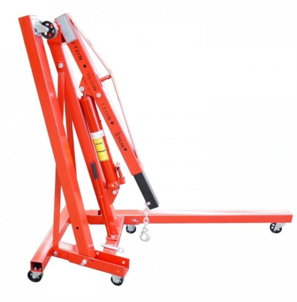 Grua Dobrável 2 Toneladas Ideal Para Motores (Artigo Novo)