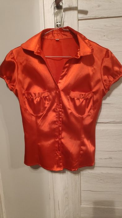 Koszula czerwona rozm 36