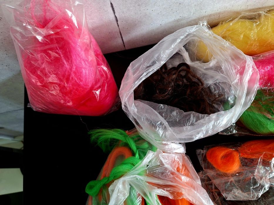 włosy sztuczne do  Warkoczyków