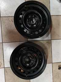 2x Felgi stalowe 15" 4x114,3  ET 44 Volvo