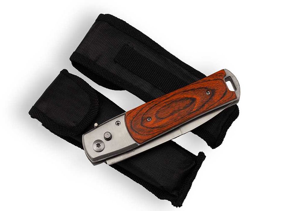 nóż sprężynowy bsh składany sprężynowy pokrowiec kieszonkowy N-508B