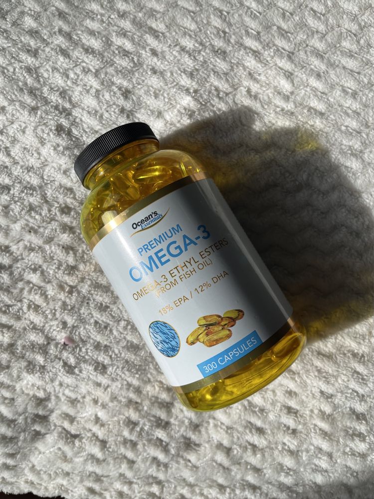 Kwasy omega 3 premium duże opakowanie 300 kapsułek dobry skład