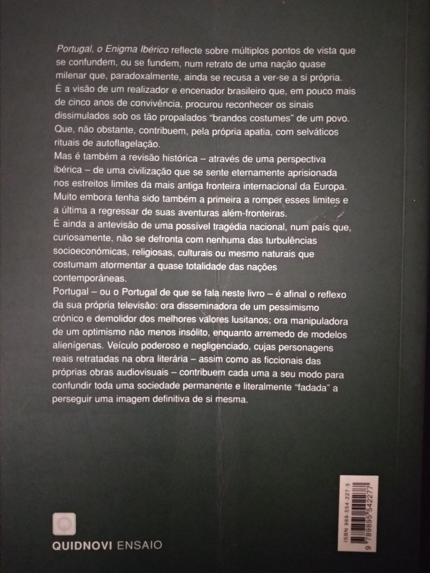 Livro: Portugal, o Enigma Ibérico de Wilson Solon