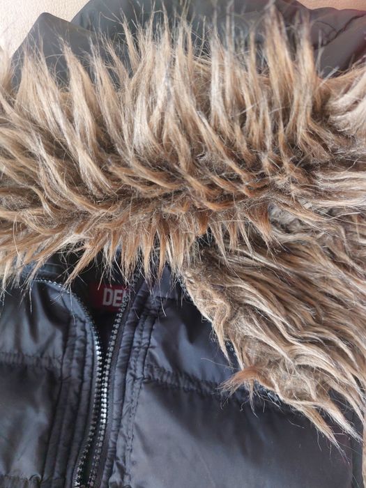 Kamizelka ciepła z kapturem DenimCo Primark rozmiar S