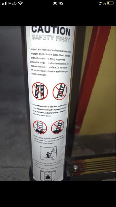 Escada telescopica 4.4 m