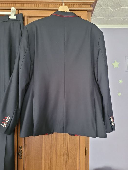 Garnitur meski czarny J&K rozm 54 176cm