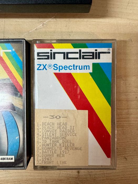 Komputer Sinclair ZX Spectrum+, Gry,  ZX Microdrive