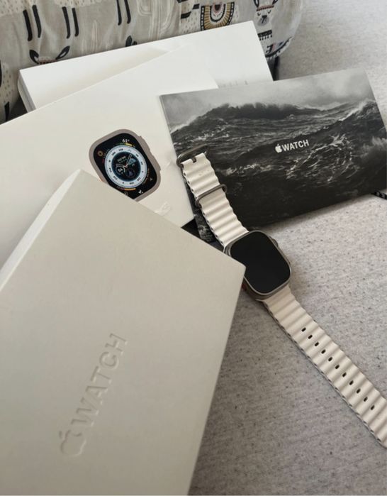 Apple Watch Ultra 49mm titanum na gwarancji