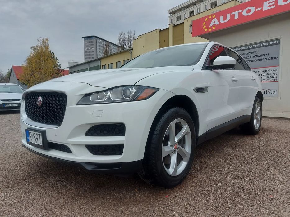 Jaguar F-Pace 3.0 benzyna, bogata wersja, gwarancja, serwisowany, stan idealny!