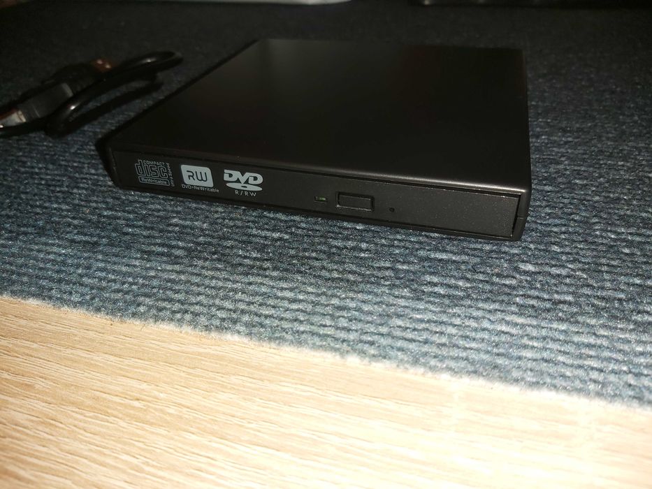 Nagrywarka DVD  czarny napęd ZEWNĘTRZNY CD-ROM / DVD-RW na usb