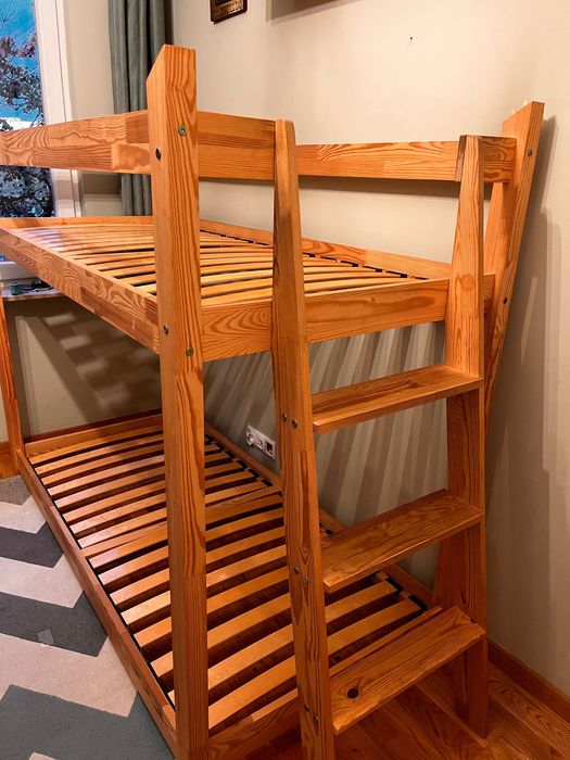 Łóżko piętrowe „domek” 180x80 cm