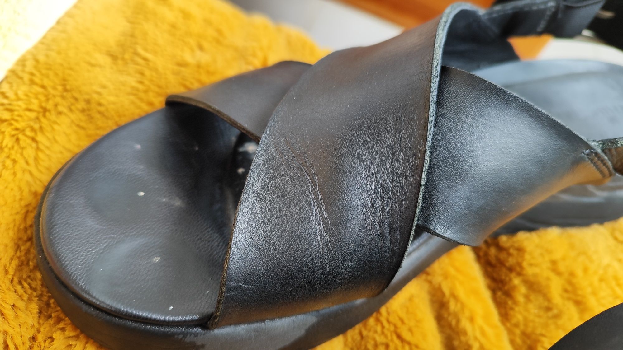 Timberland sandały skórzane damskie 37,5 (23,5cm)