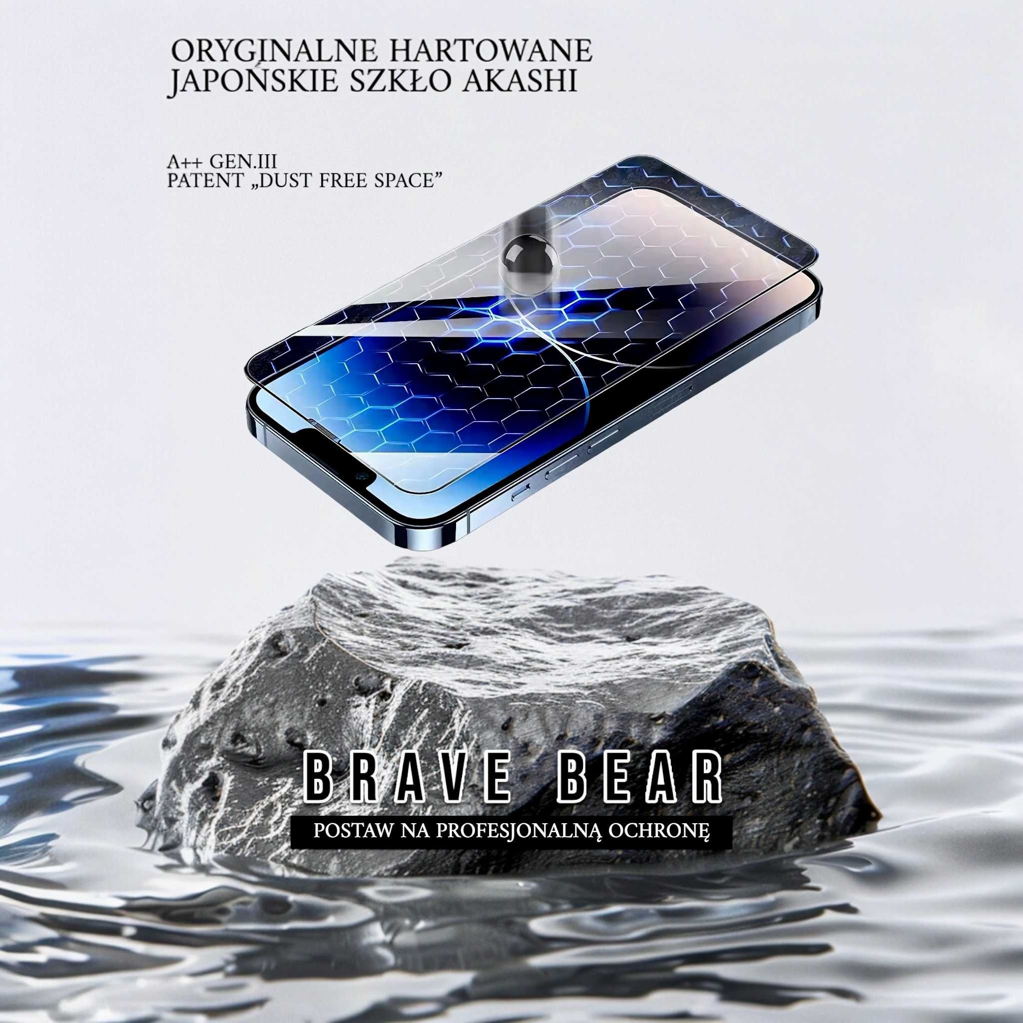 Szkło hartowane BRAVE BEAR CLEAR - iPhone 15 Plus - JAKOŚĆ PREMIUM