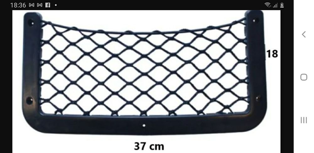 Rede porta objectos (37cm x 18 cm) (Autocaravana / Campervan)