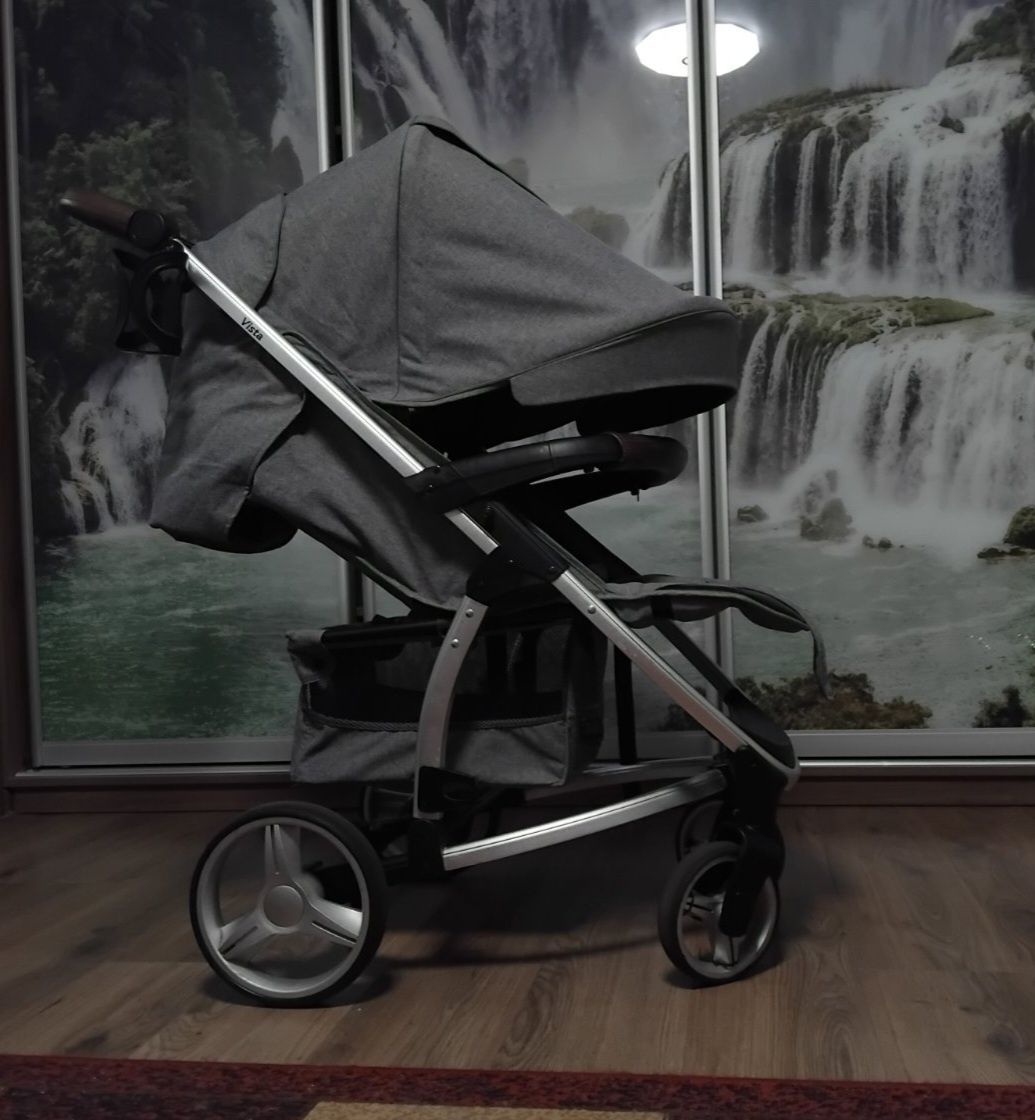 Дитяча коляска Прогулянкова коляска CARRELLO Vista CRL-8505 Grey
