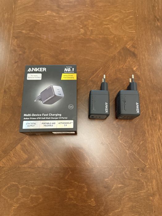 Зарядні адаптери Anker Prime 67W GaN Wall Charger
