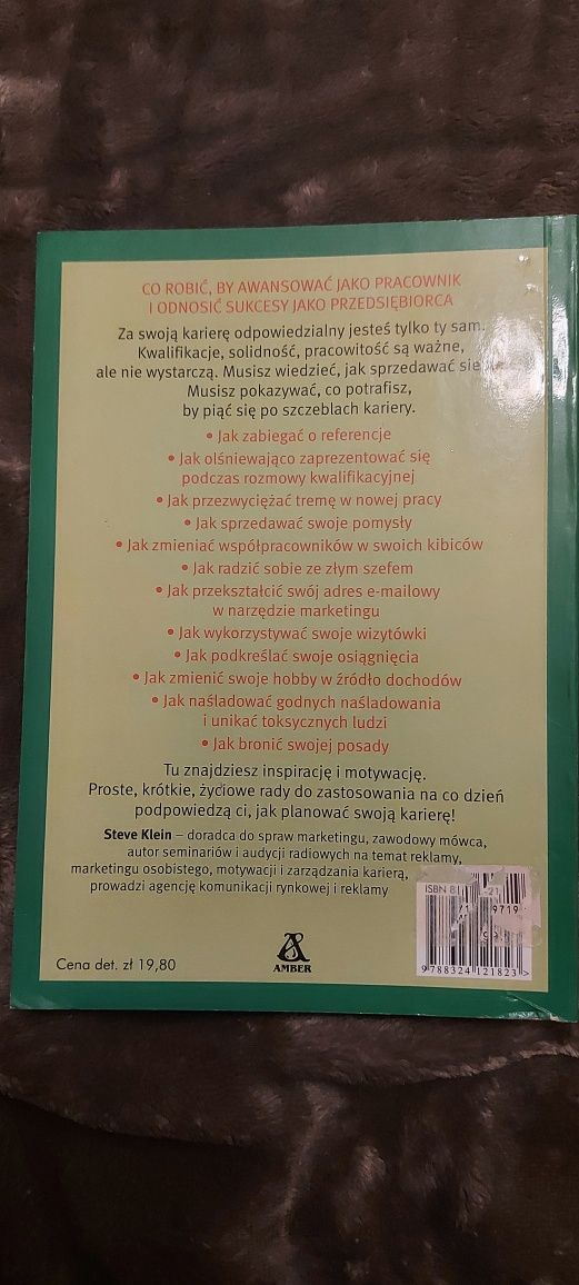 Książka " Sposób na karierę " 150 metod na sukces w pracy.