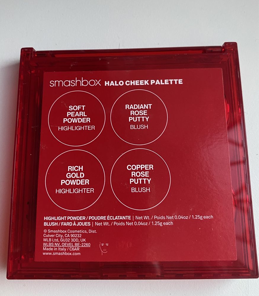 Палетка smashbox halo cheek palette