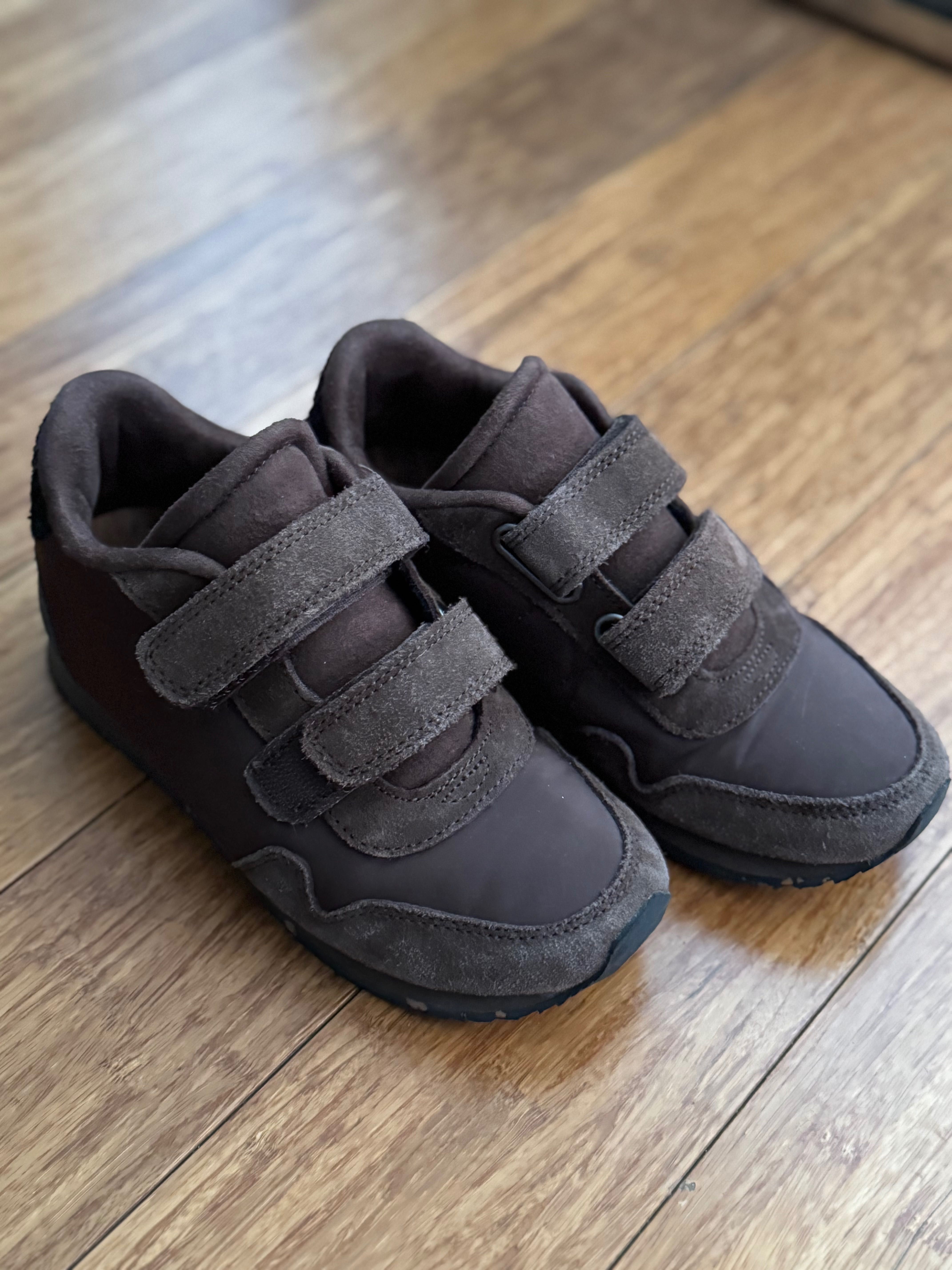 Sprzedam brązowe buty Wooden na rzepy, rozmiar 32 - tylko 40 zł!