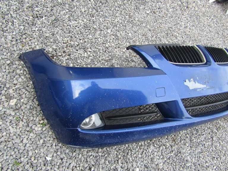 BMW 3 E90 maska zderzak przód przedni błotnik pas komplet