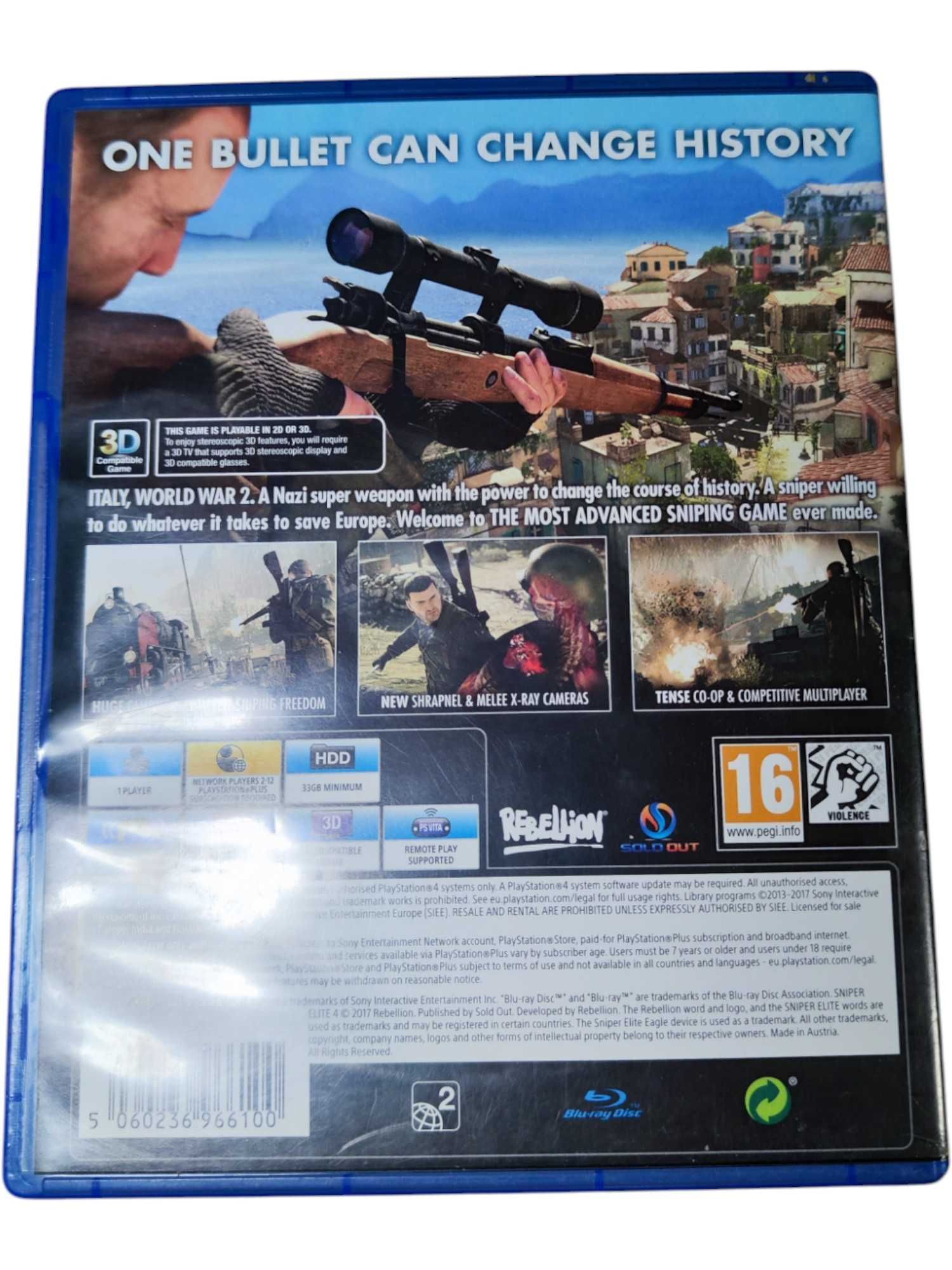 Sniper Elite 4 (PS4)