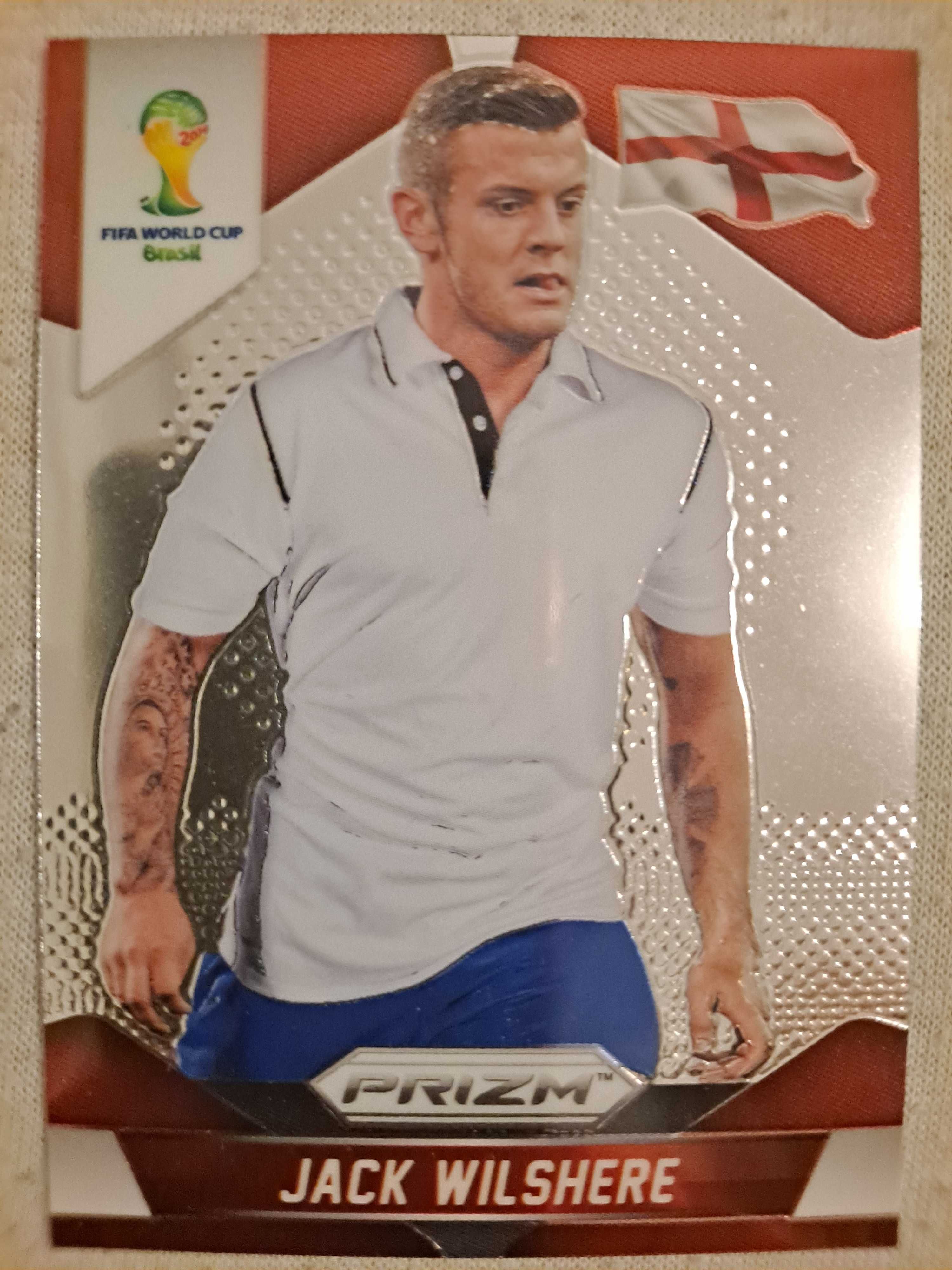 Jack Wilshere.Panini Prizm Brasil 2014.#137